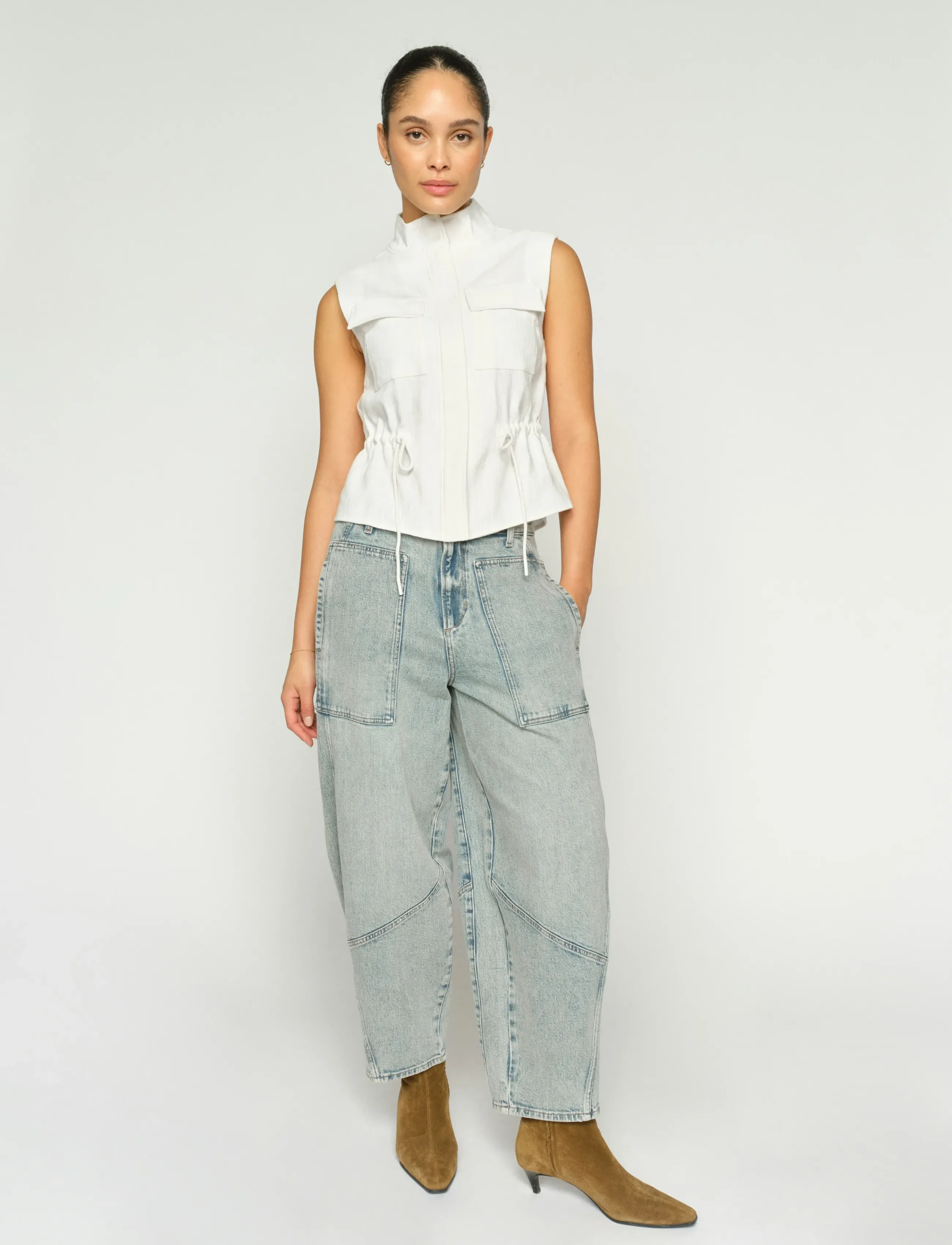 MOS MOSH MMRosie Galleon Jeans - Farkut - LIGHT BLUE / blue