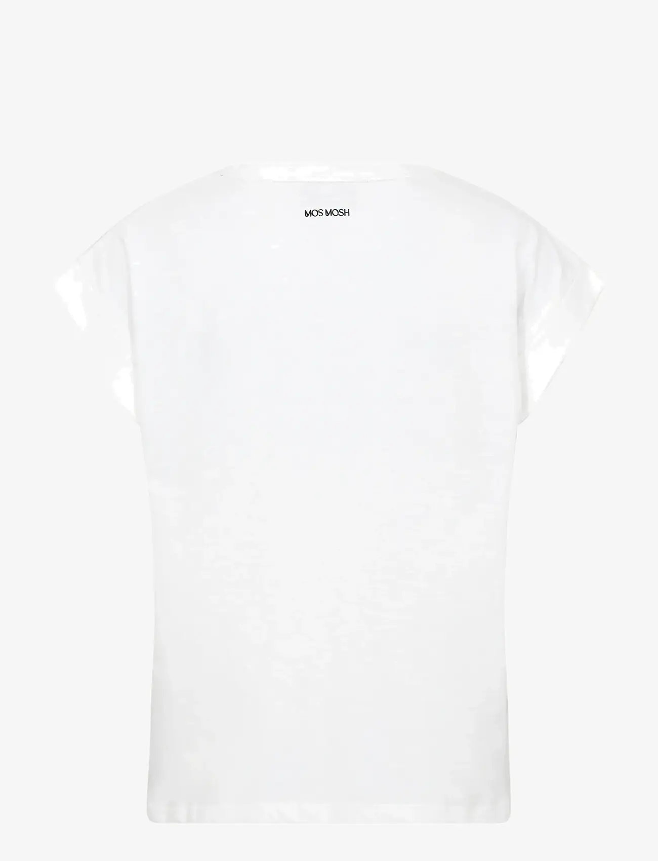 MOS MOSH - MMSilao V-SS Tee - t-shirts - white - 2