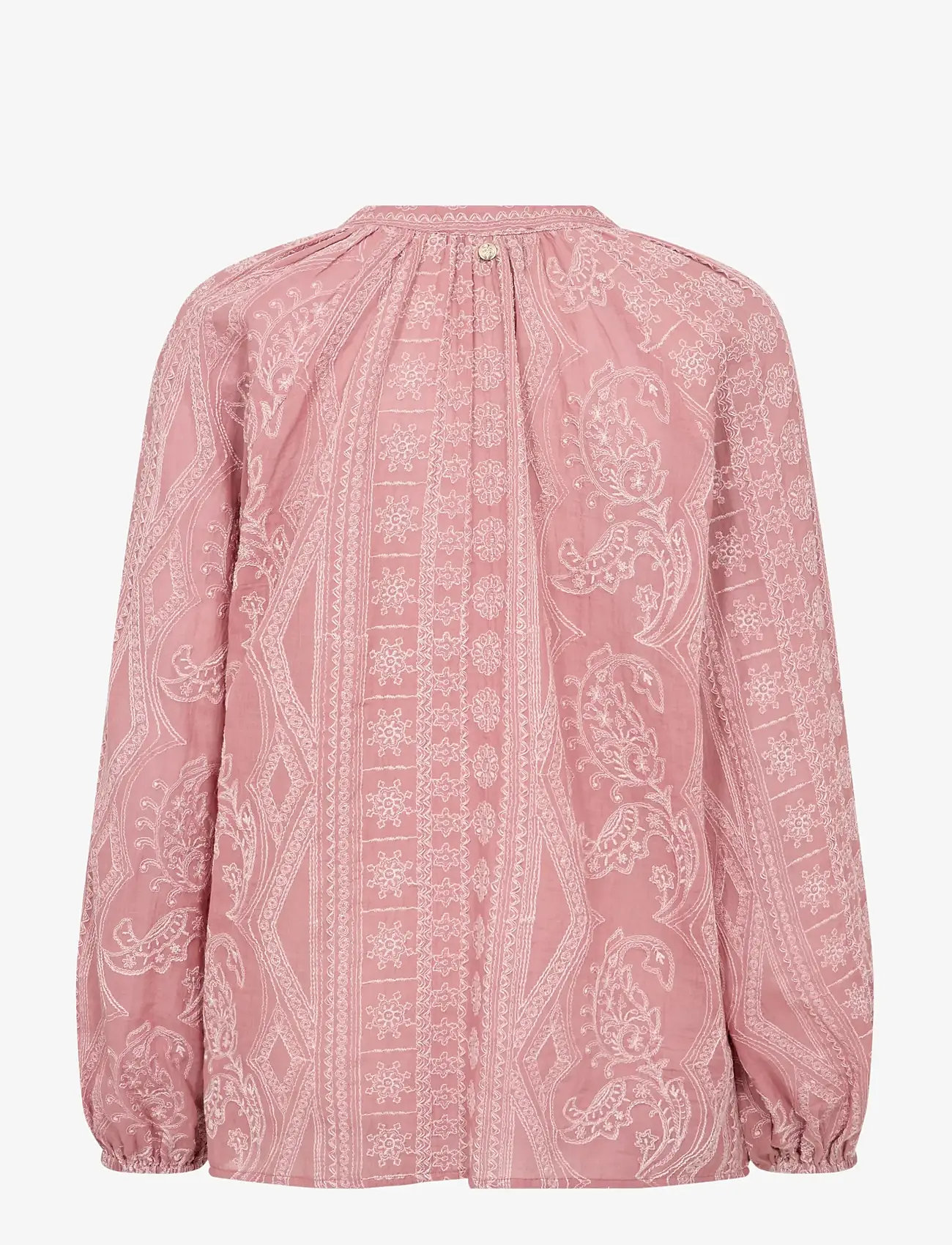 MOS MOSH - MMGata Allo Blouse - pikkade varrukatega pluusid - dusty rose - 2