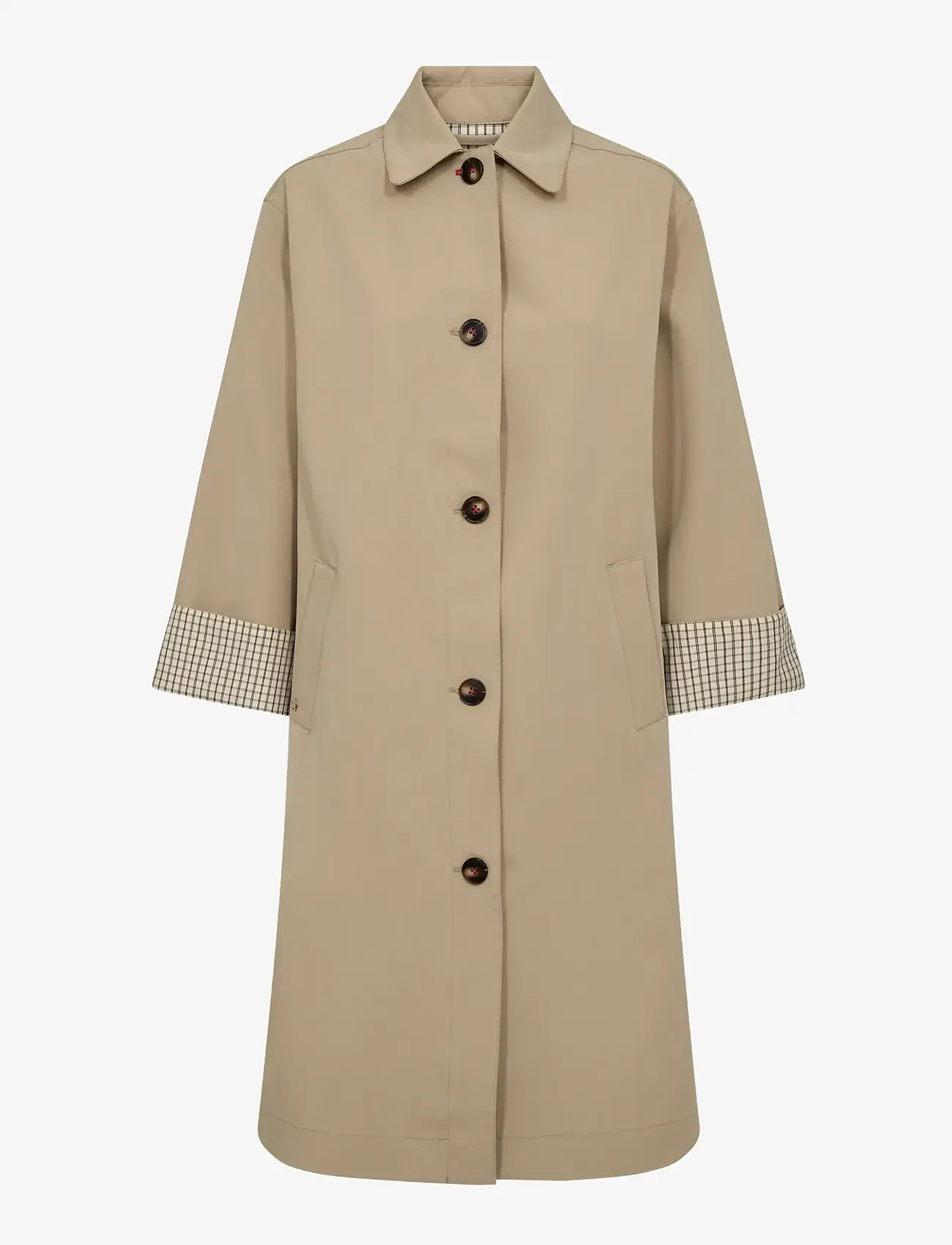 MOS MOSH - MMRiko Bora Trenchcoat - vihmamantlid - twill - 1
