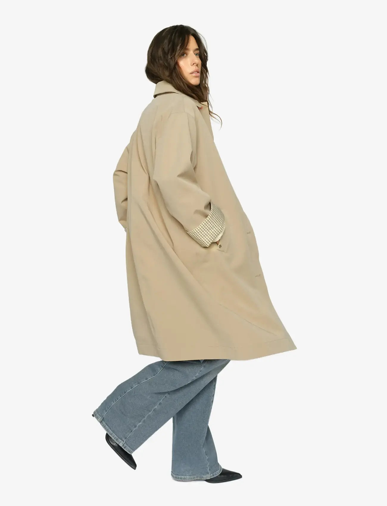 MOS MOSH - MMRiko Bora Trenchcoat - vihmamantlid - twill - 4