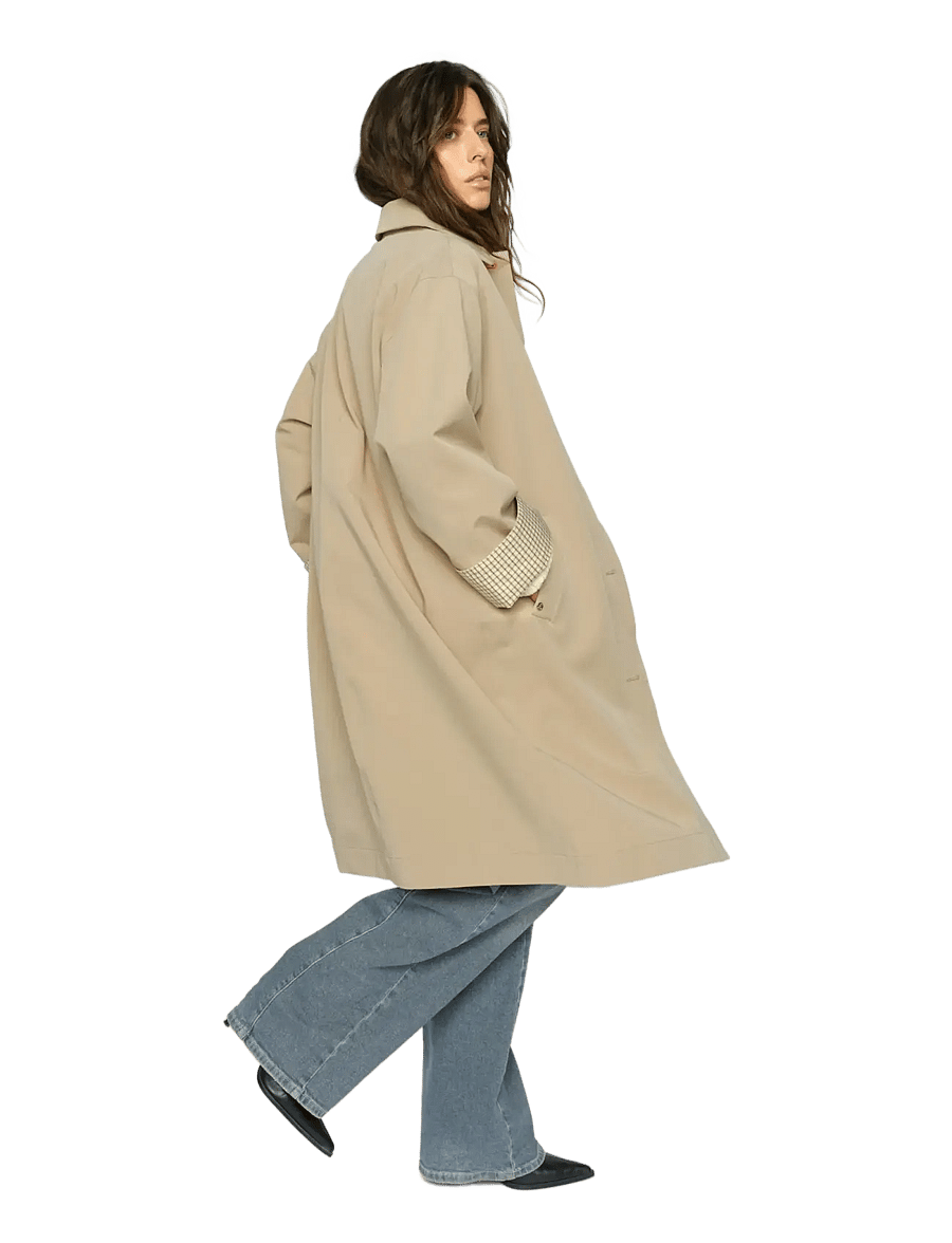 MOS MOSH - MMRiko Bora Trenchcoat - twill - 4