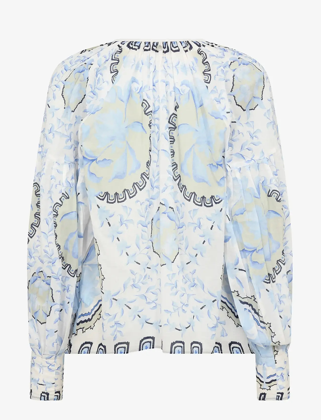 MOS MOSH - MMWylde Orchid Blouse - langærmede bluser - brunnera blue - 2