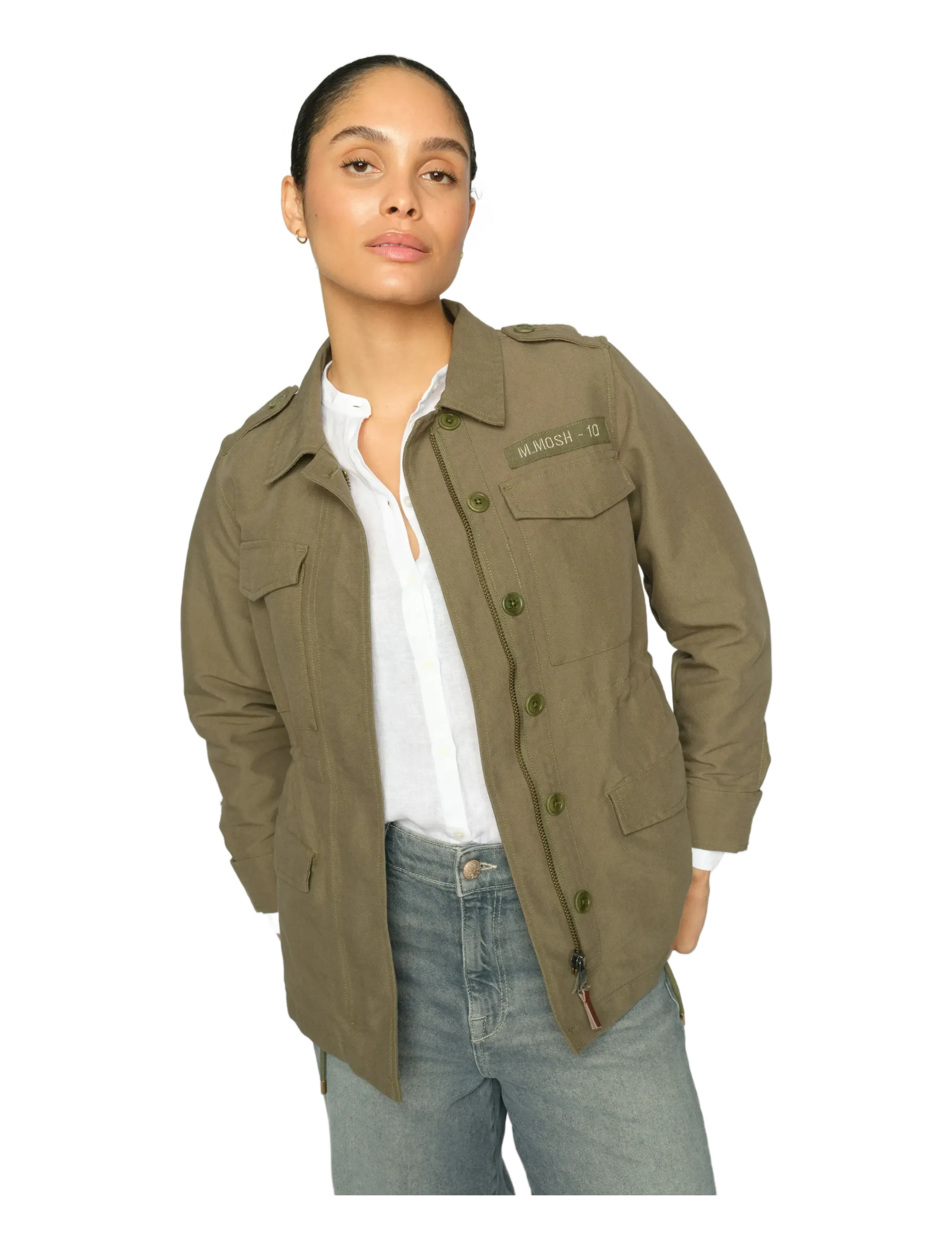 MOS MOSH - MMTinsley Fredric Jacket - utility-jacken - winter moss - 4