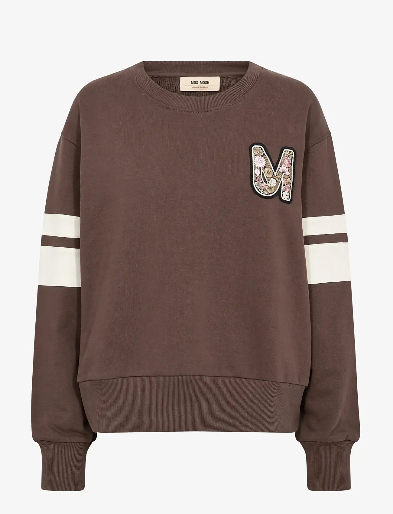 MOS MOSH - MMLocò O-LS Sweatshirt - modetrender - coffee quartz - 0