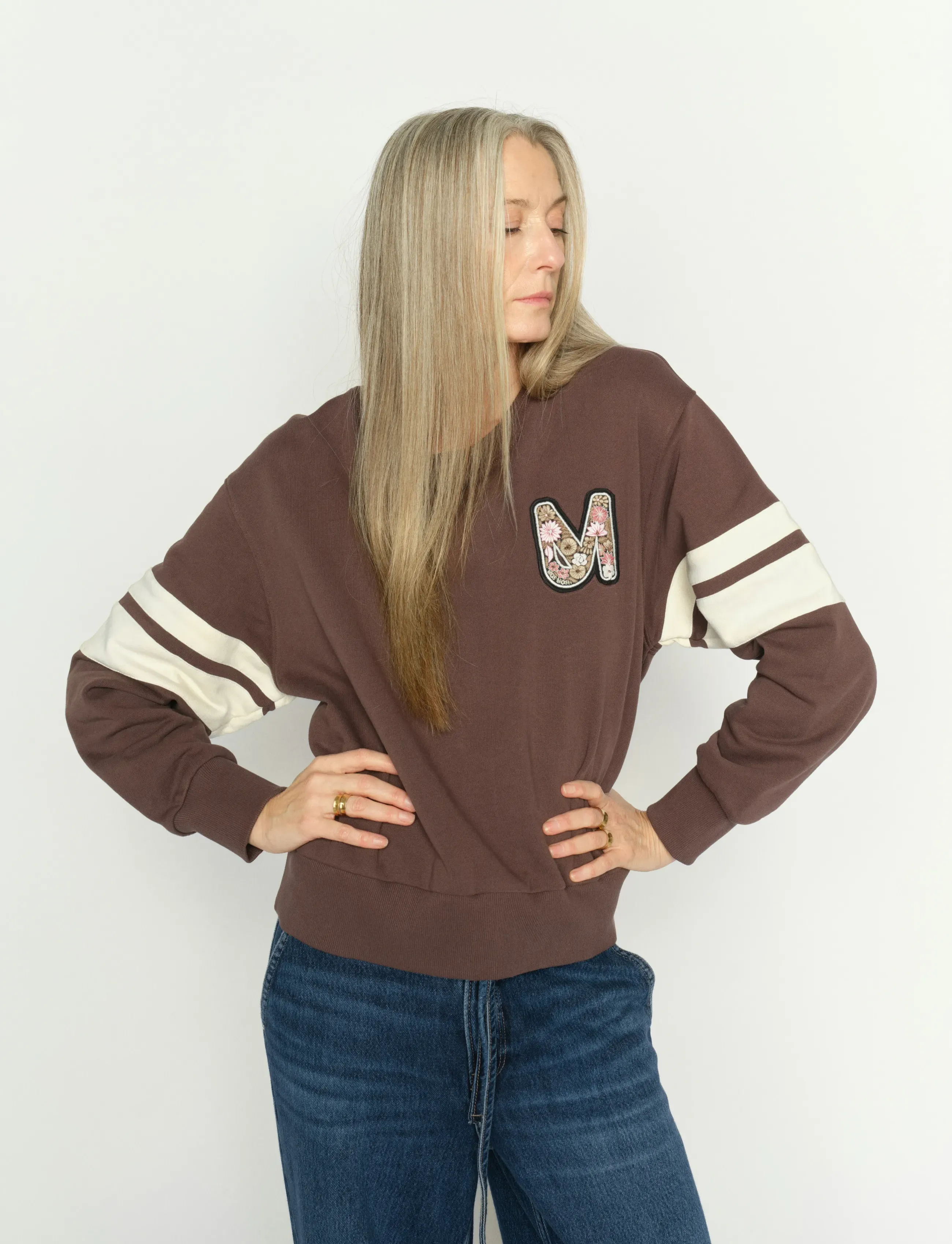 MOS MOSH - MMLocò O-LS Sweatshirt - modetrender - coffee quartz - 2