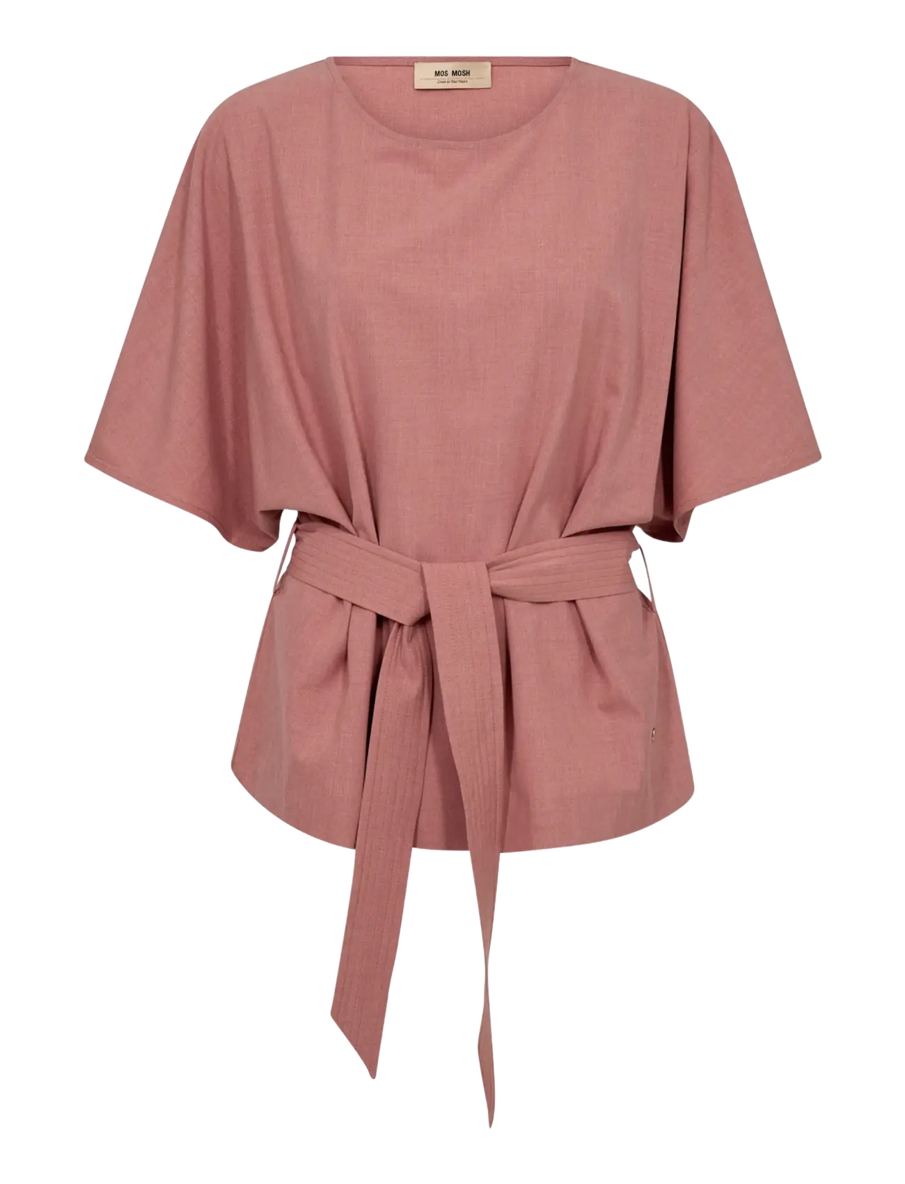 MOS MOSH Mmrikas Roy Bluse Pink - S - Damen