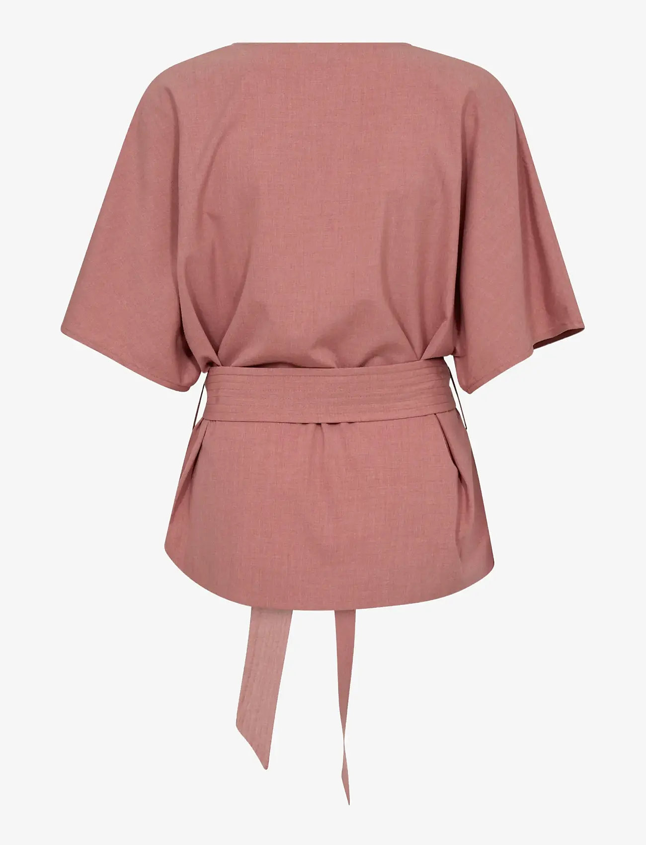 MOS MOSH - MMRikas Roy Blouse - kortærmede bluser - dusty rose - 2