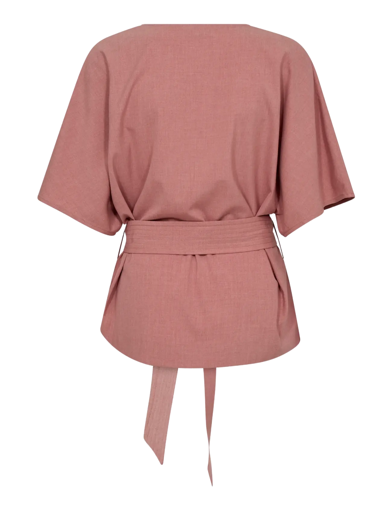 MOS MOSH - MMRikas Roy Blouse - short-sleeved blouses - dusty rose - 2