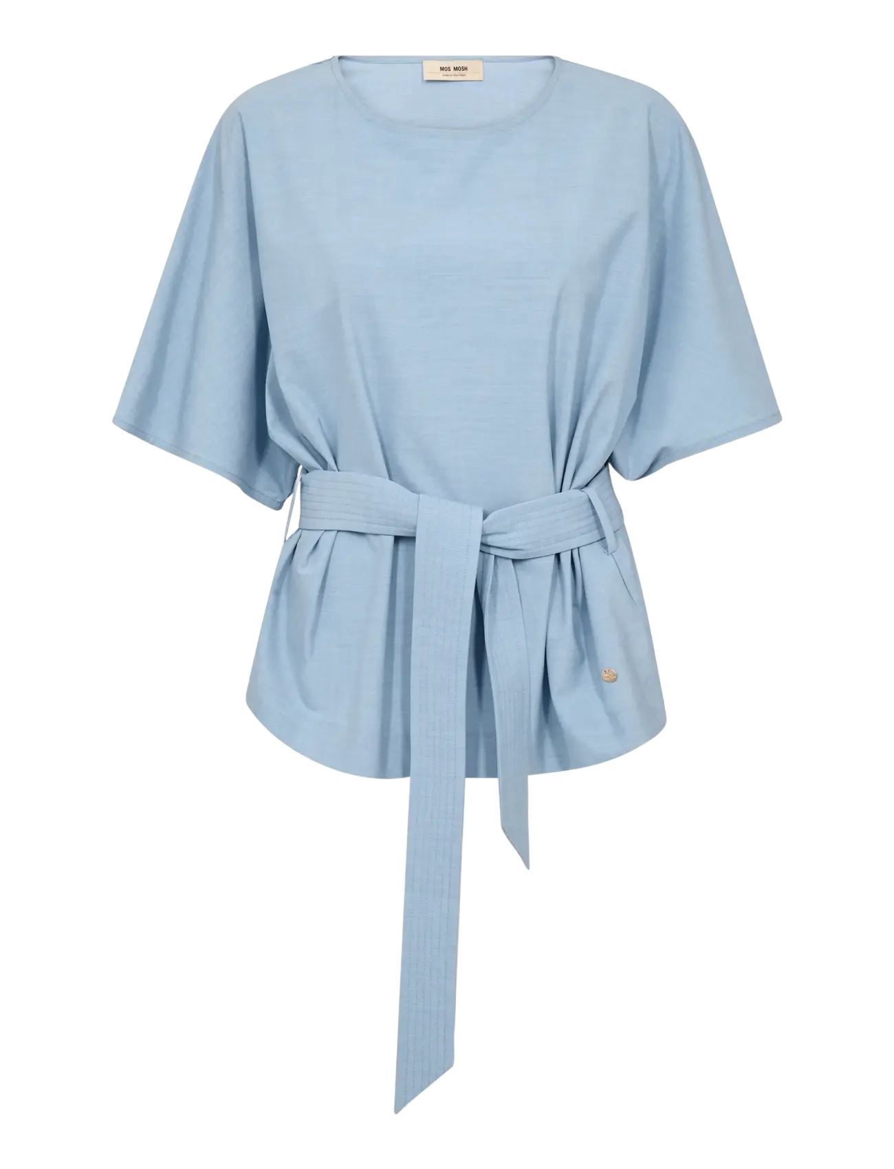MOS MOSH Mmrikas Roy Bluse Blau - S - Damen