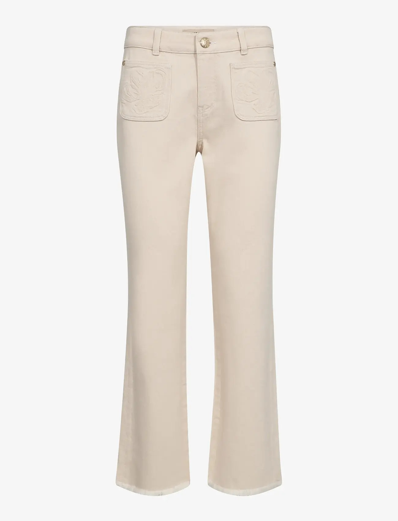 MOS MOSH - MMAshley Blossom Jeans - alt laienevad teksad - clay - 1