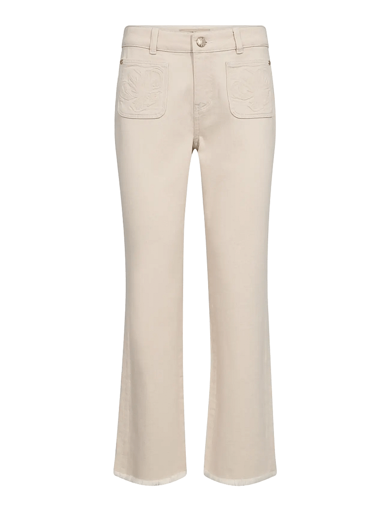 MOS MOSH - MMAshley Blossom Jeans - alt laienevad teksad - clay - 1