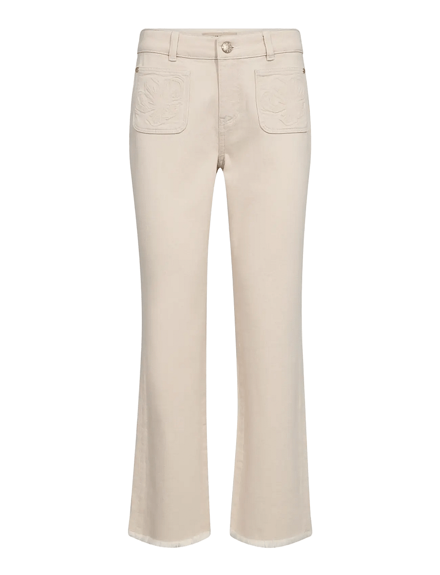 MOS MOSH - MMAshley Blossom Jeans - bootcut jeans - clay - 1