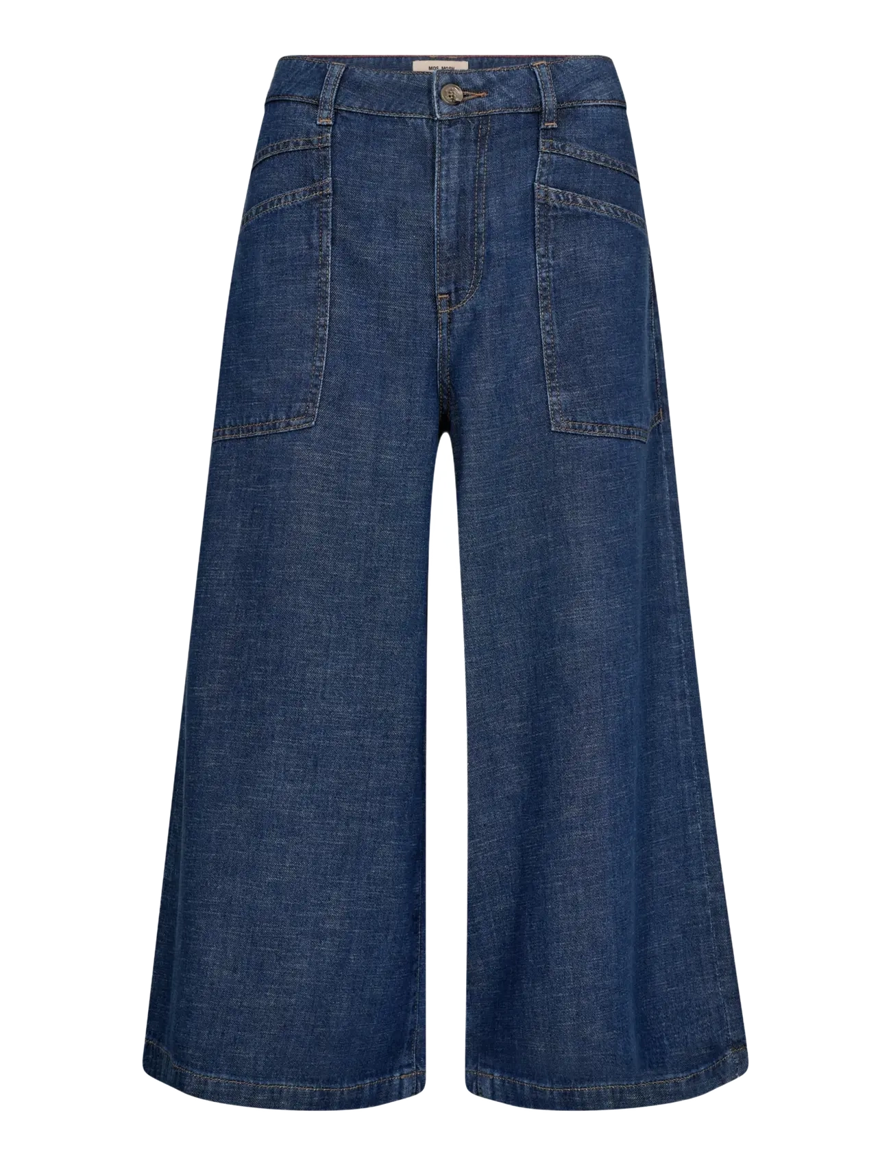 MOS MOSH Mmculotte Arge Jeans Blau - 32 Kurz - Damen