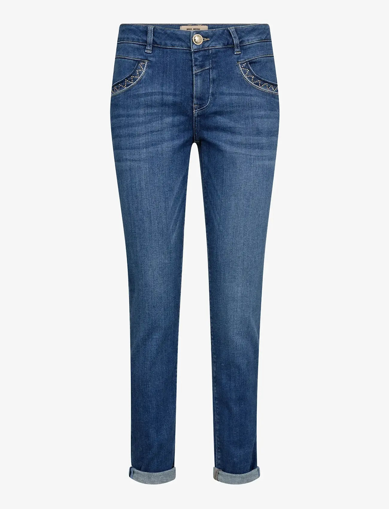 MOS MOSH - MMNaomi Jenny  Jeans - tapered jeans - blue - 1
