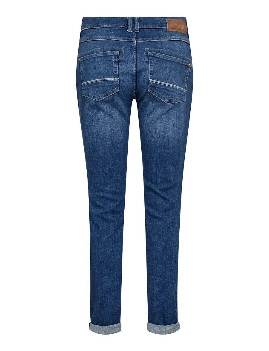 MOS MOSH - MMNaomi Jenny Jeans - tapered jeans - blue - 2
