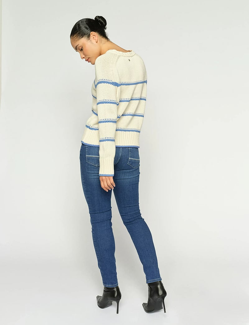 MOS MOSH - MMNaomi Jenny Jeans - tapered jeans - blue - 0