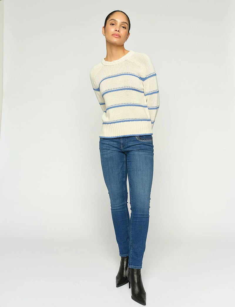 MOS MOSH - MMNaomi Jenny Jeans - tapered jeans - blue - 3