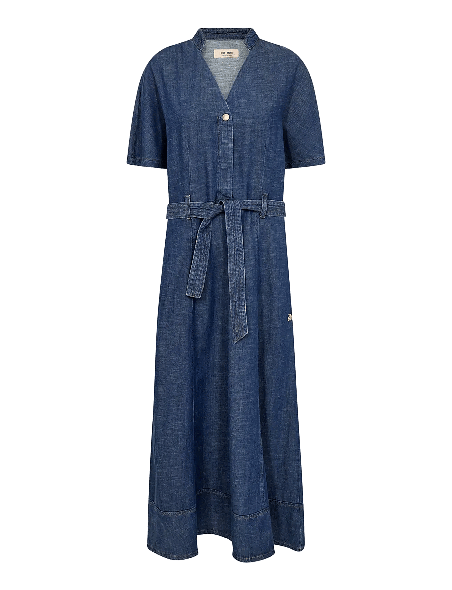 MOS MOSH - MMEia Arge Dress - denimkjoler - dark blue - 1