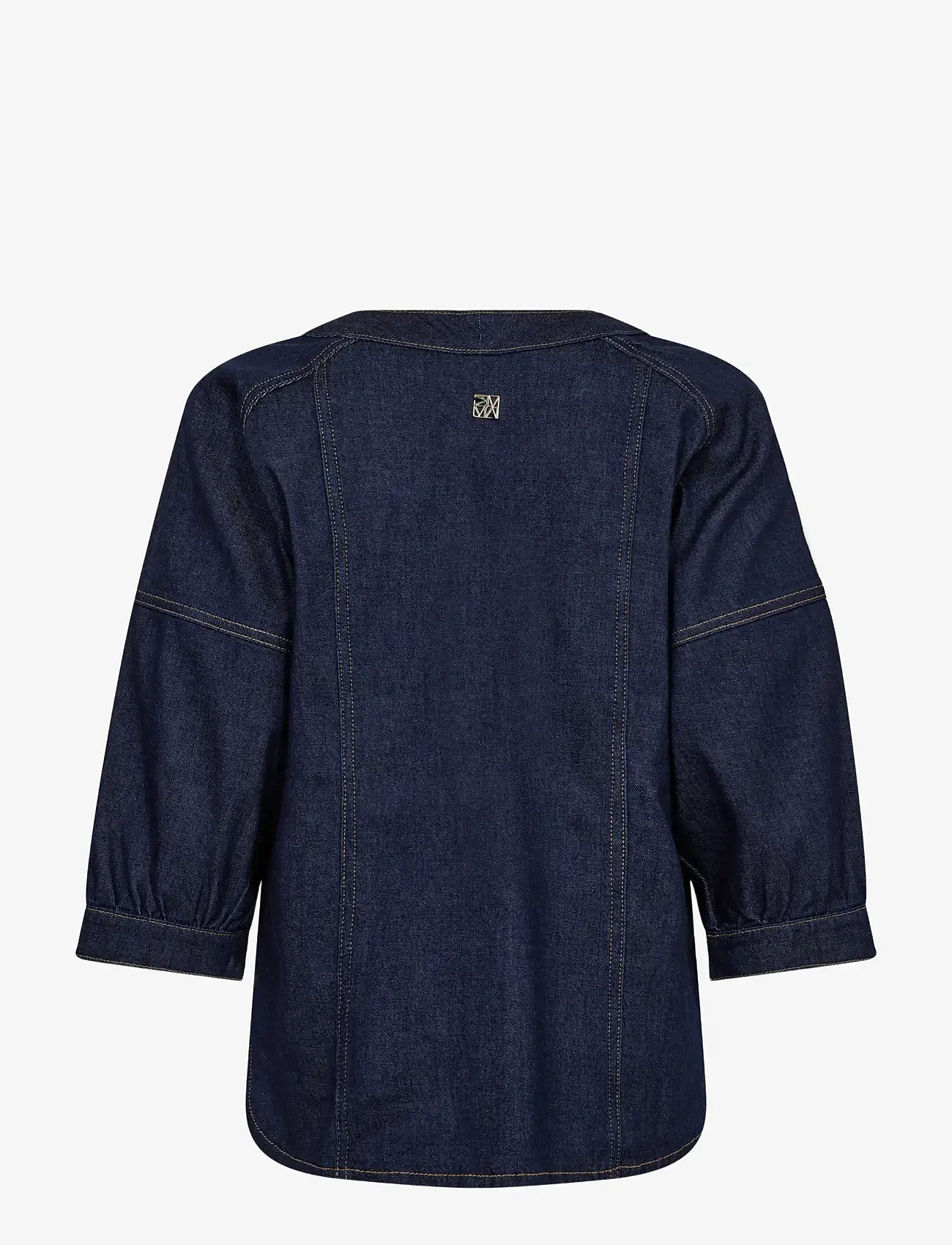 MOS MOSH - MMBari Crispy Shirt - jeanshemden - dark blue - 2