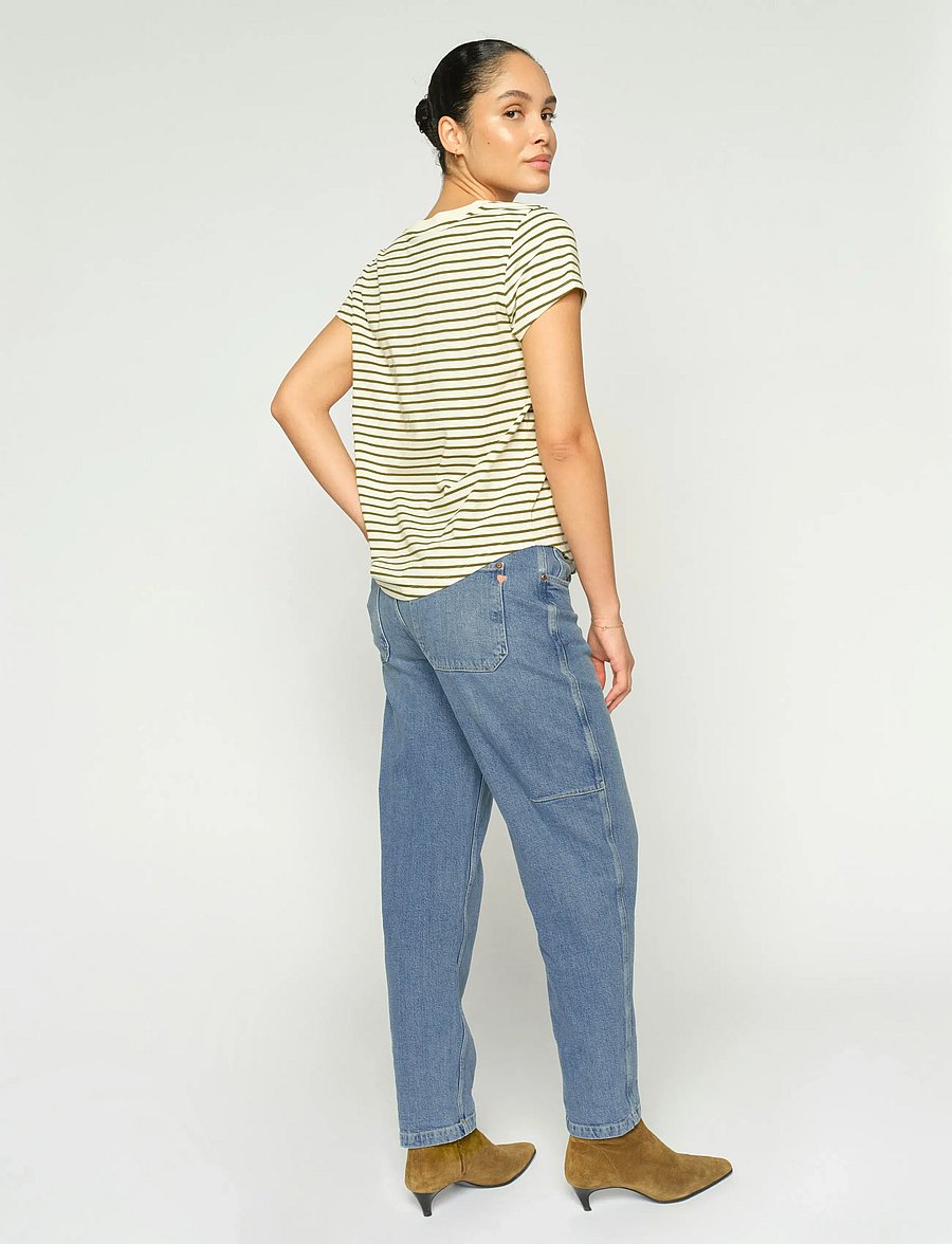 MOS MOSH - MMAymen Galleon Jeans - mom jeans - mid blue - 0
