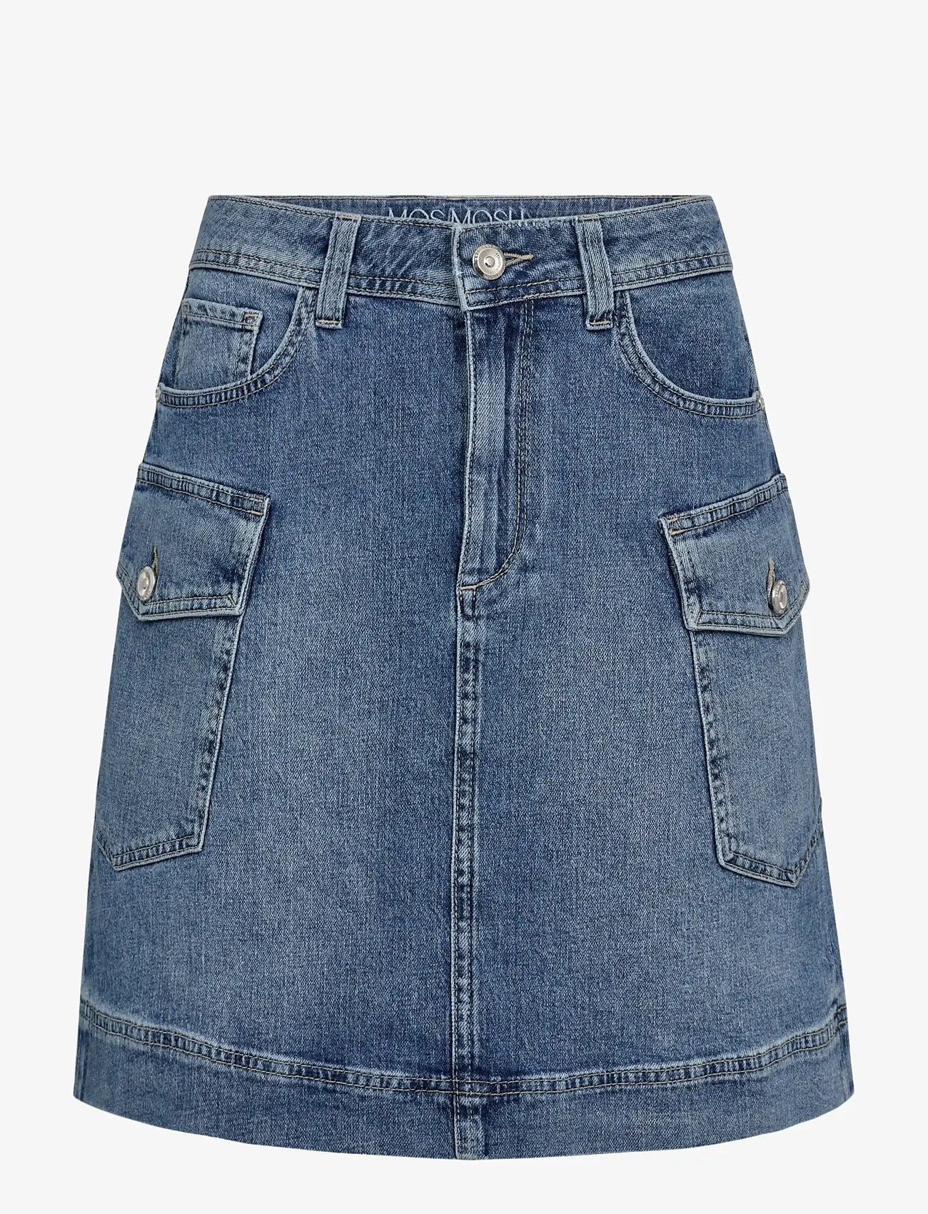 MOS MOSH - MMJacklyn Olesen Skirt - teksaseelikud - blue - 1