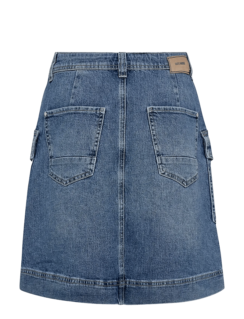 MOS MOSH - MMJacklyn Olesen Skirt - teksaseelikud - blue - 2