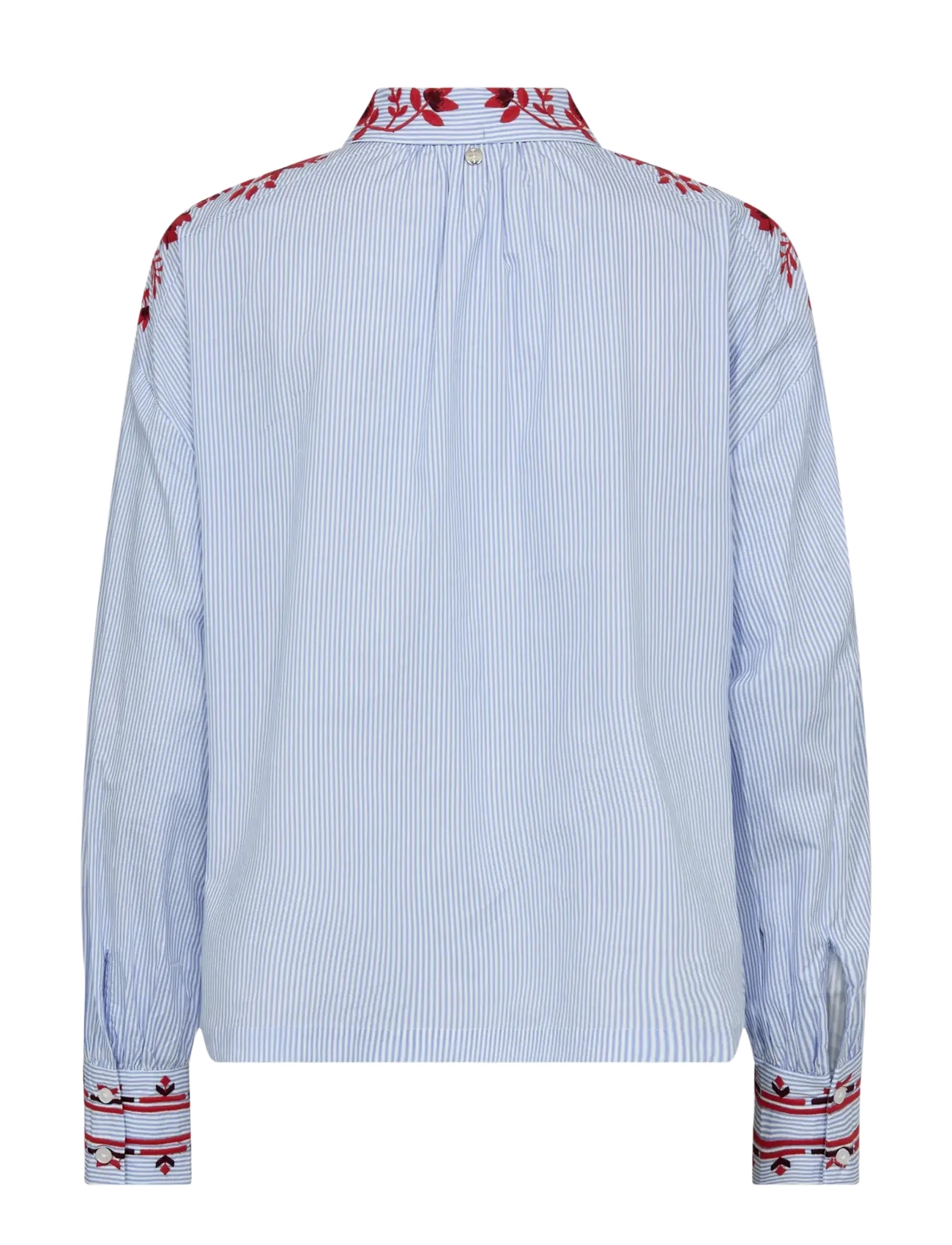 MOS MOSH - MMOsmo Stripey Shirt - long-sleeved shirts - brunnera blue - 2