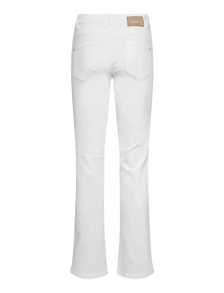 MOS MOSH - MMAshley Deluxe Jeans - bootcut-jeans - bright white - 2