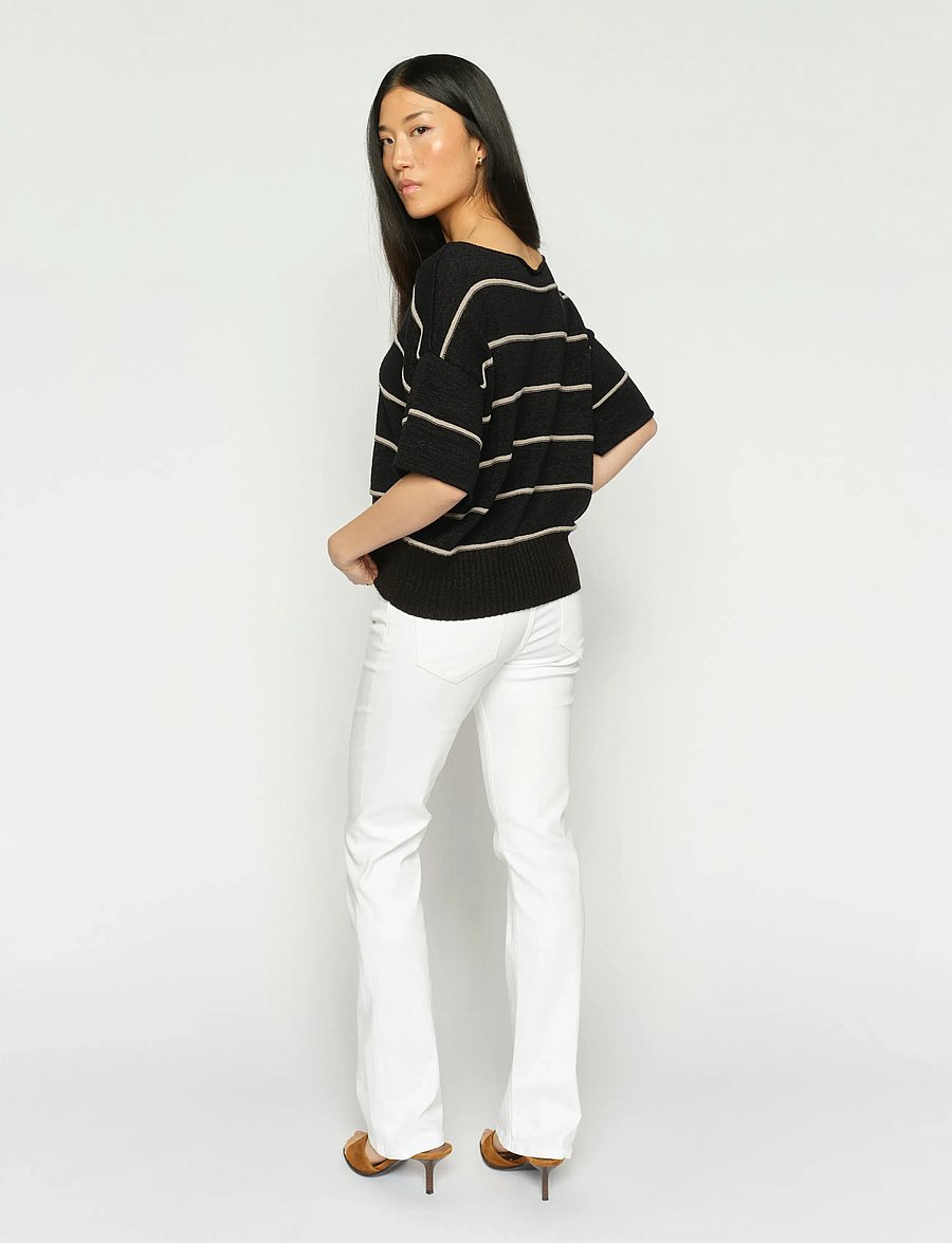 MOS MOSH - MMAshley Deluxe Jeans - bootcut-jeans - bright white - 3