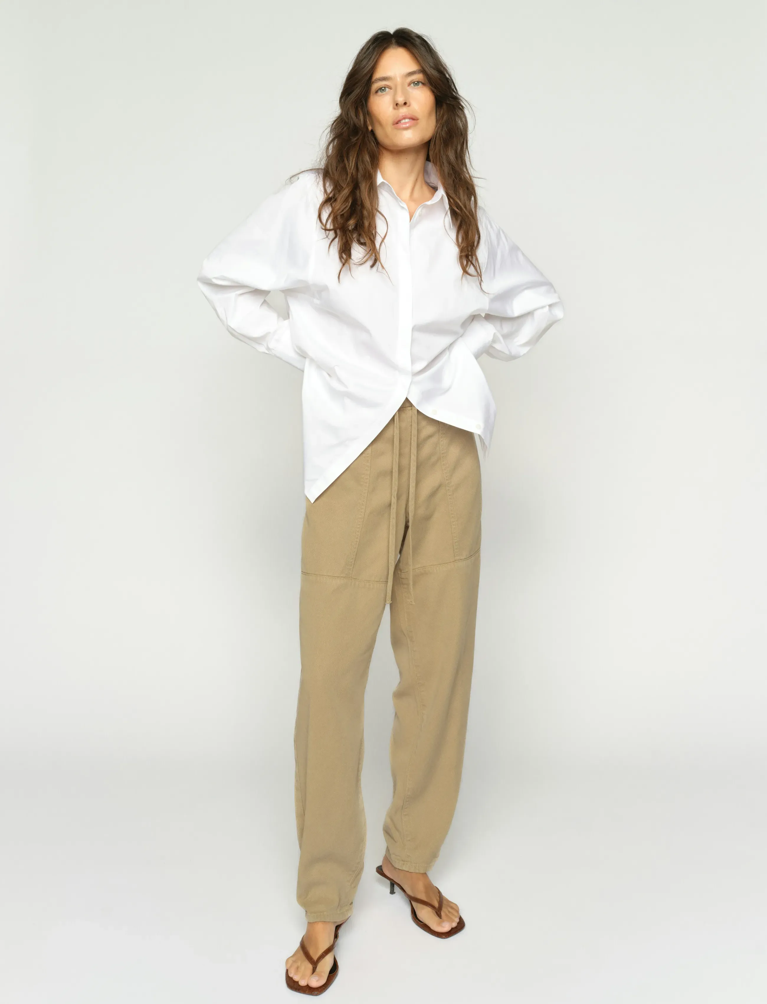 MOS MOSH MMMaison Stalom Pant - Kleidung - TWILL / beige