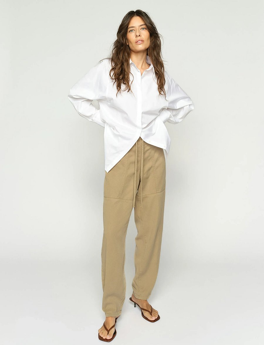 MOS MOSH - MMMaison Stalom Pant - barrelbyxor - twill - 0