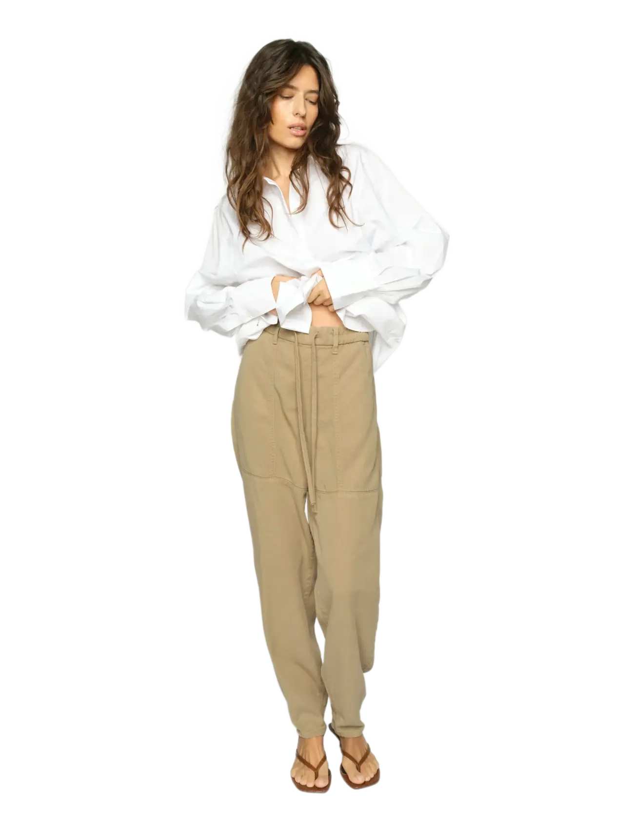 MOS MOSH - MMMaison Stalom Pant - tønnebukser - twill - 3
