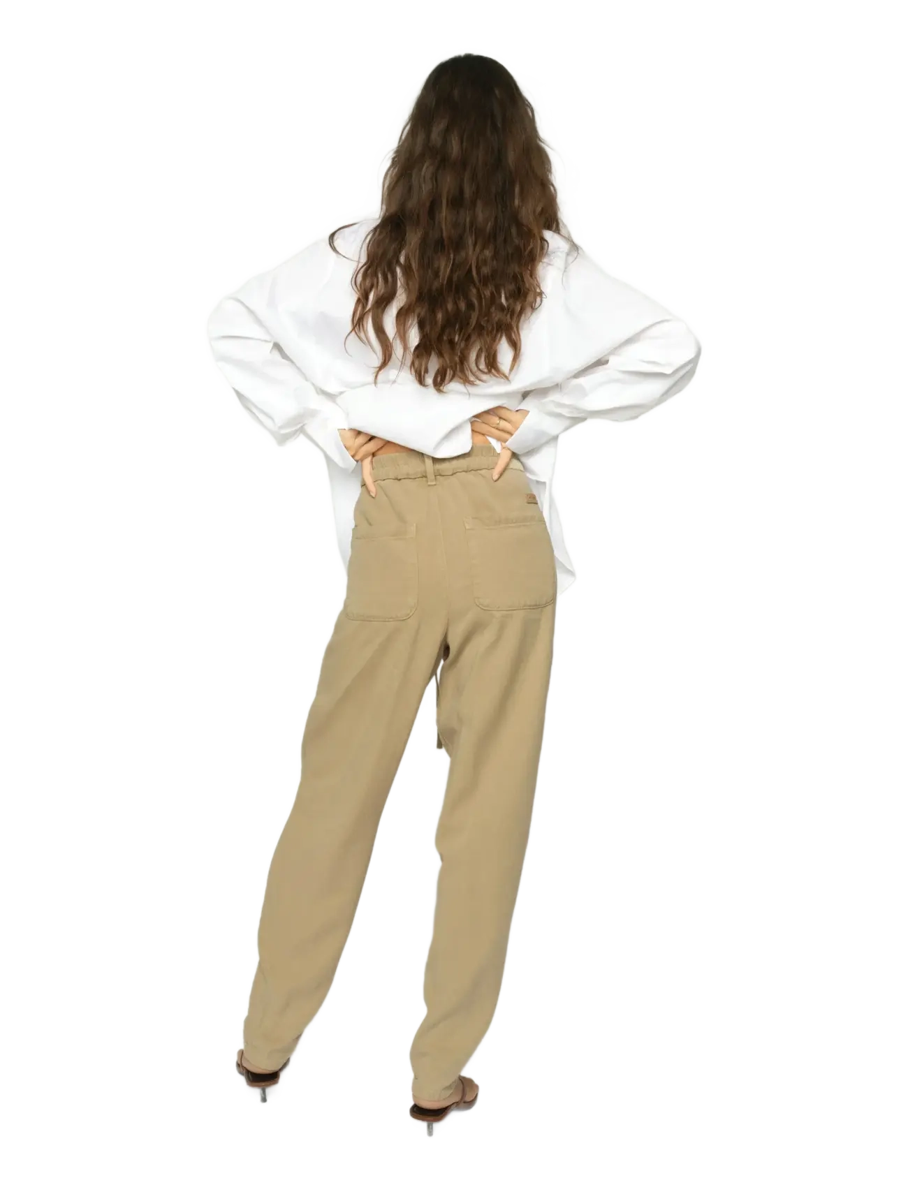 MOS MOSH - MMMaison Stalom Pant - tønnebukser - twill - 4