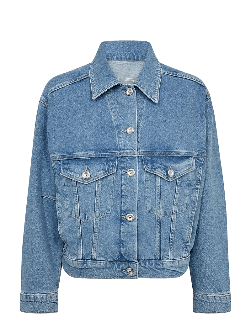 MOS MOSH - MMMavi Jentra Jacket - jeansjacken - light blue - 1