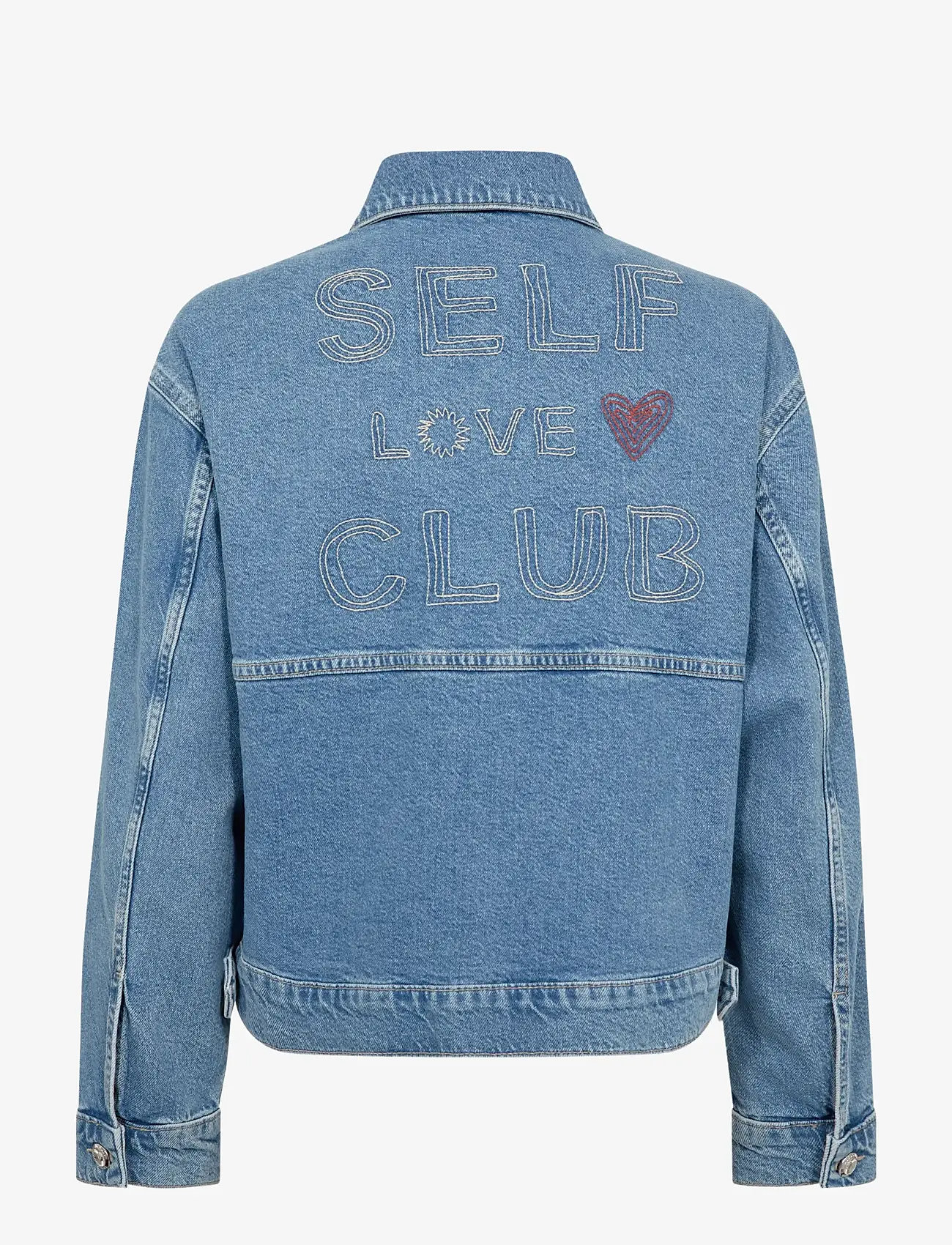 MOS MOSH - MMMavi Jentra Jacket - teksatagid - light blue - 2