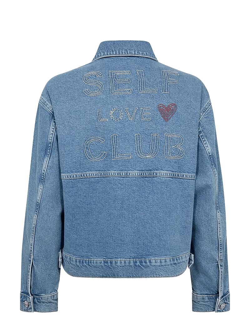 MOS MOSH - MMMavi Jentra Jacket - jeansjacken - light blue - 2