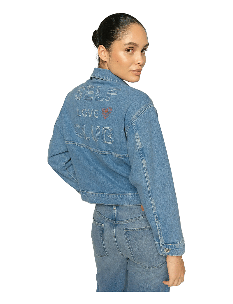 MOS MOSH - MMMavi Jentra Jacket - jeansjacken - light blue - 3