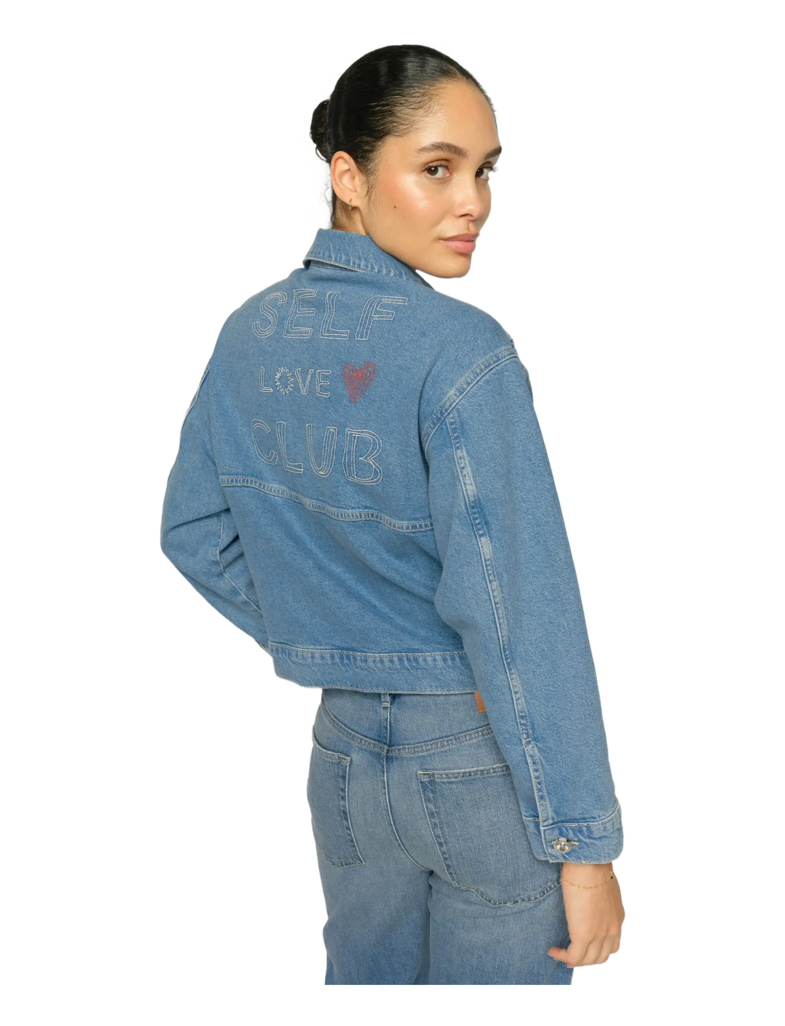 MOS MOSH - MMMavi Jentra Jacket - vårjackor - light blue - 3