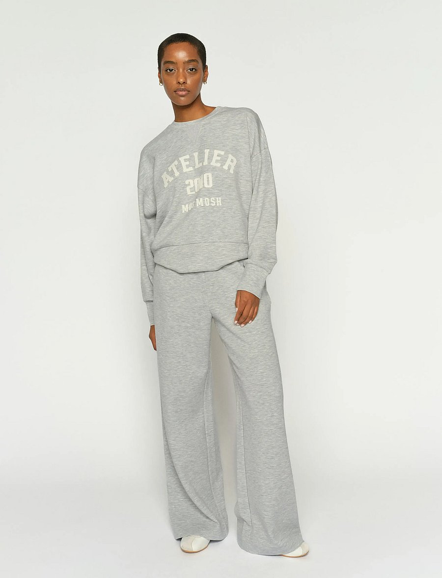 MOS MOSH - MMNima Sweatpant - mode trends - grey melange - 3