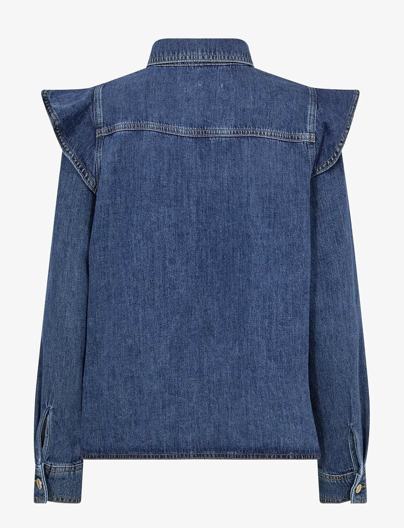 MOS MOSH - MMIrina Denim Shirt - denimskjorter - dark blue - 2