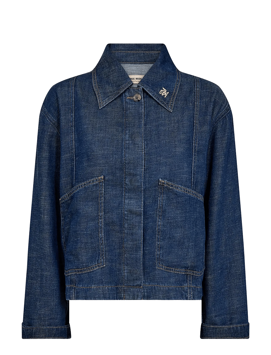 MOS MOSH - MMEyla Arge Jacket - spring jackets - dark blue - 1