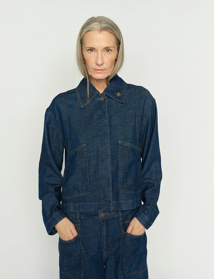 MOS MOSH - MMEyla Arge Jacket - spring jackets - dark blue - 0