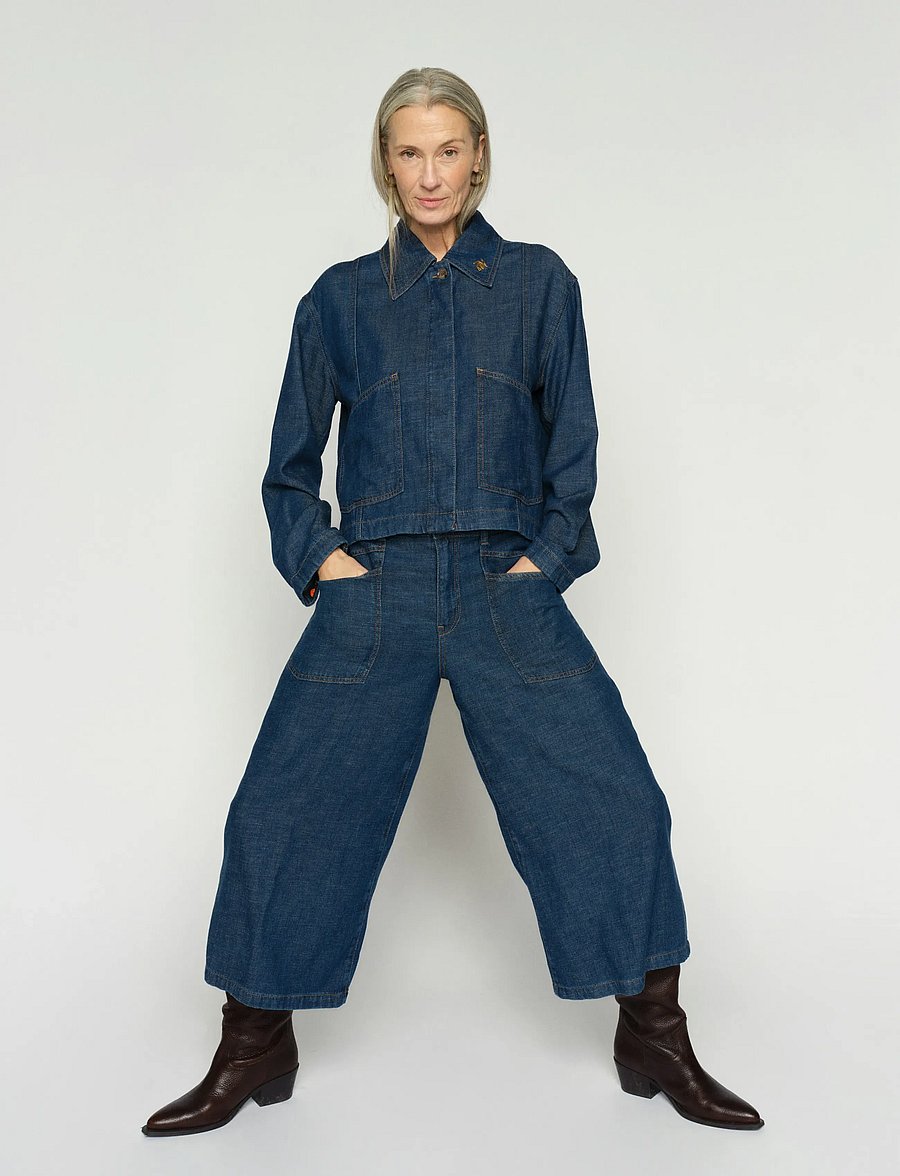 MOS MOSH - MMEyla Arge Jacket - spring jackets - dark blue - 3