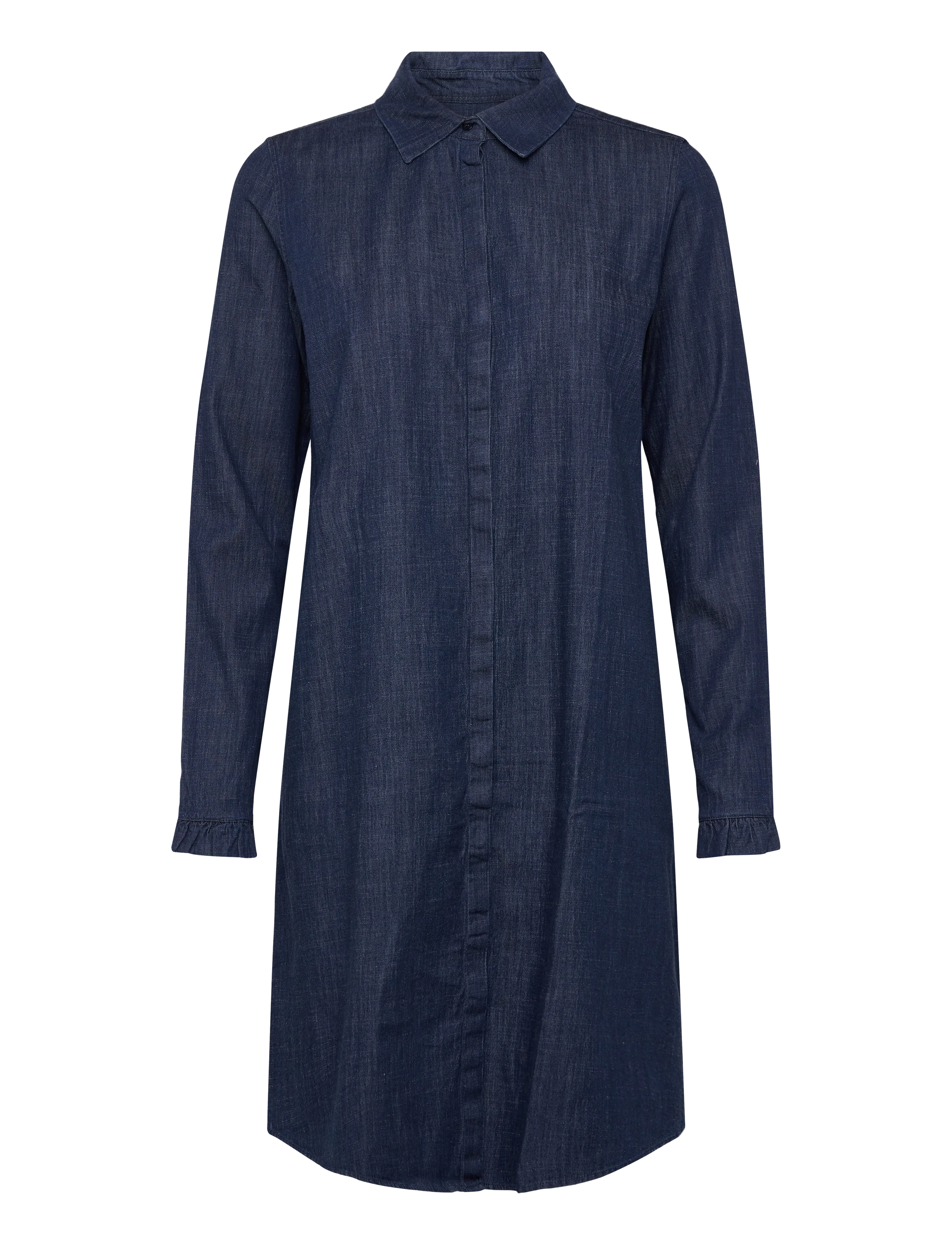 MOS MOSH - MMMattie Flip Denim Dress - hemdkleider - dark blue - 1