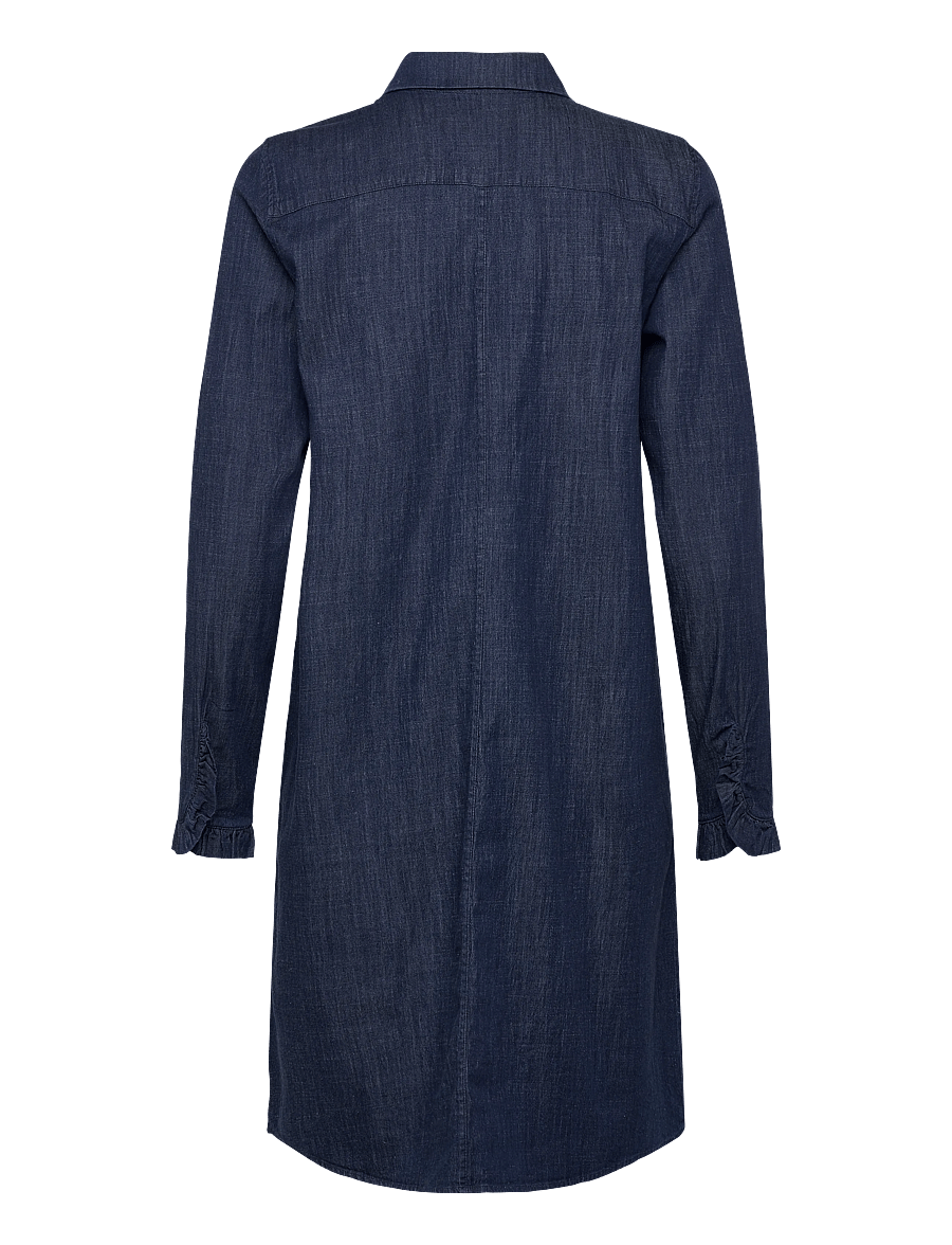 MOS MOSH - MMMattie Flip Denim Dress - hemdkleider - dark blue - 2
