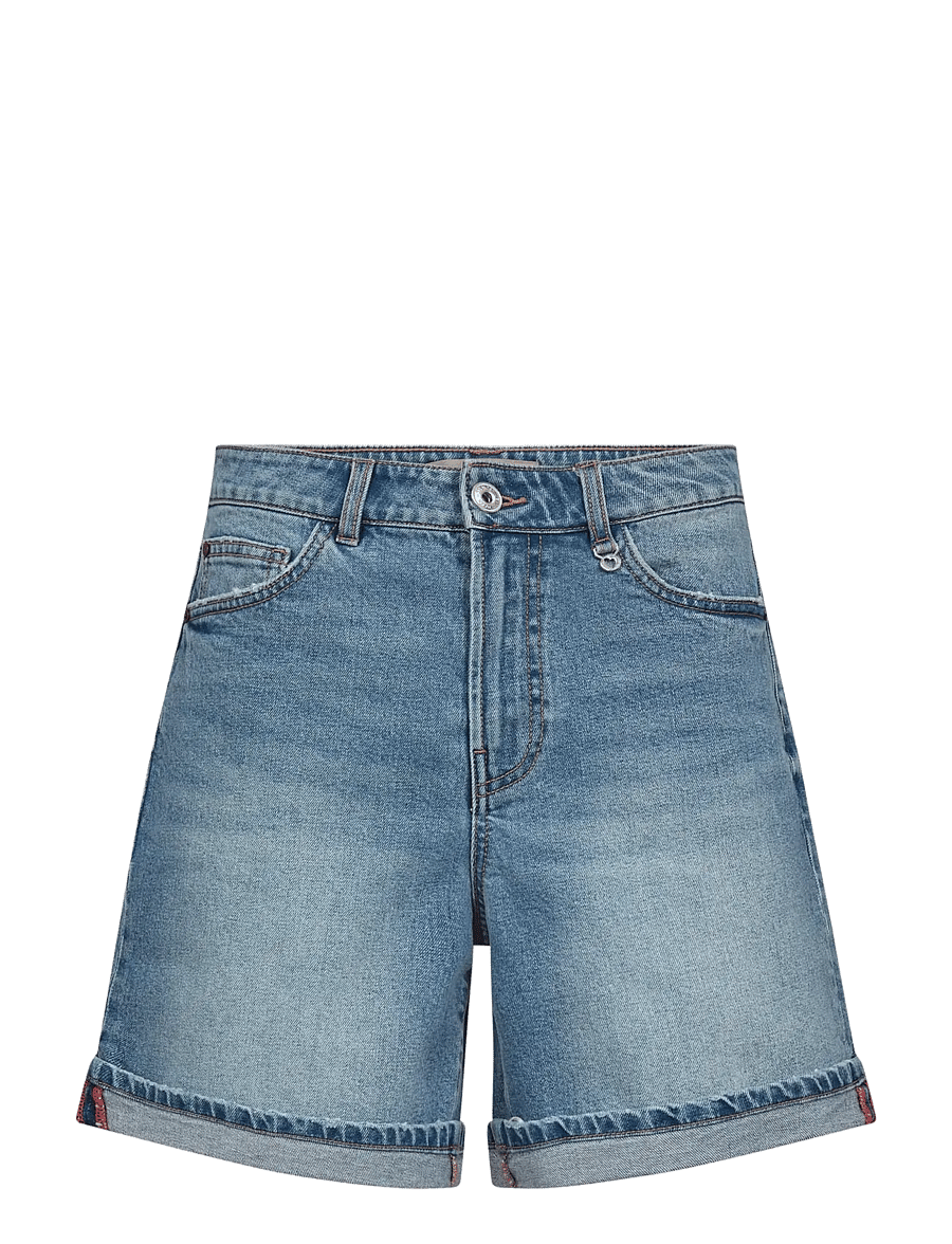 MOS MOSH - MMBati Denim Shorts - jorts - blue - 1