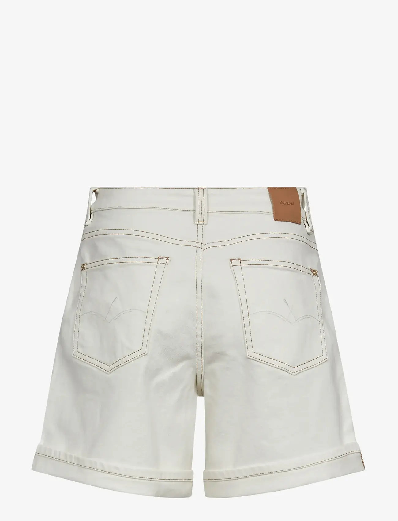 MOS MOSH - MMBati Denim  Shorts - lühikesed teksapüksid - ecru - 2