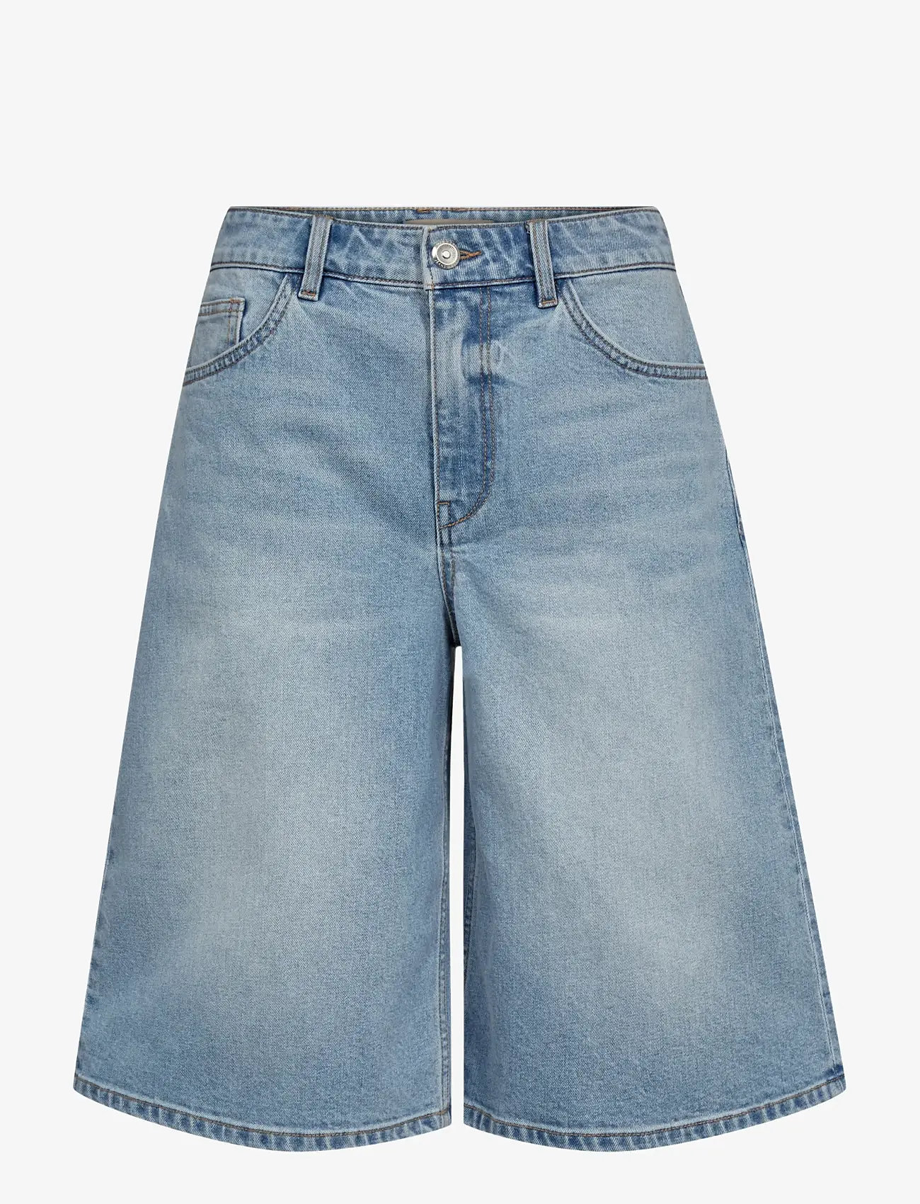 MOS MOSH - MMMathilde Urban Shorts - jorts - light blue - 0