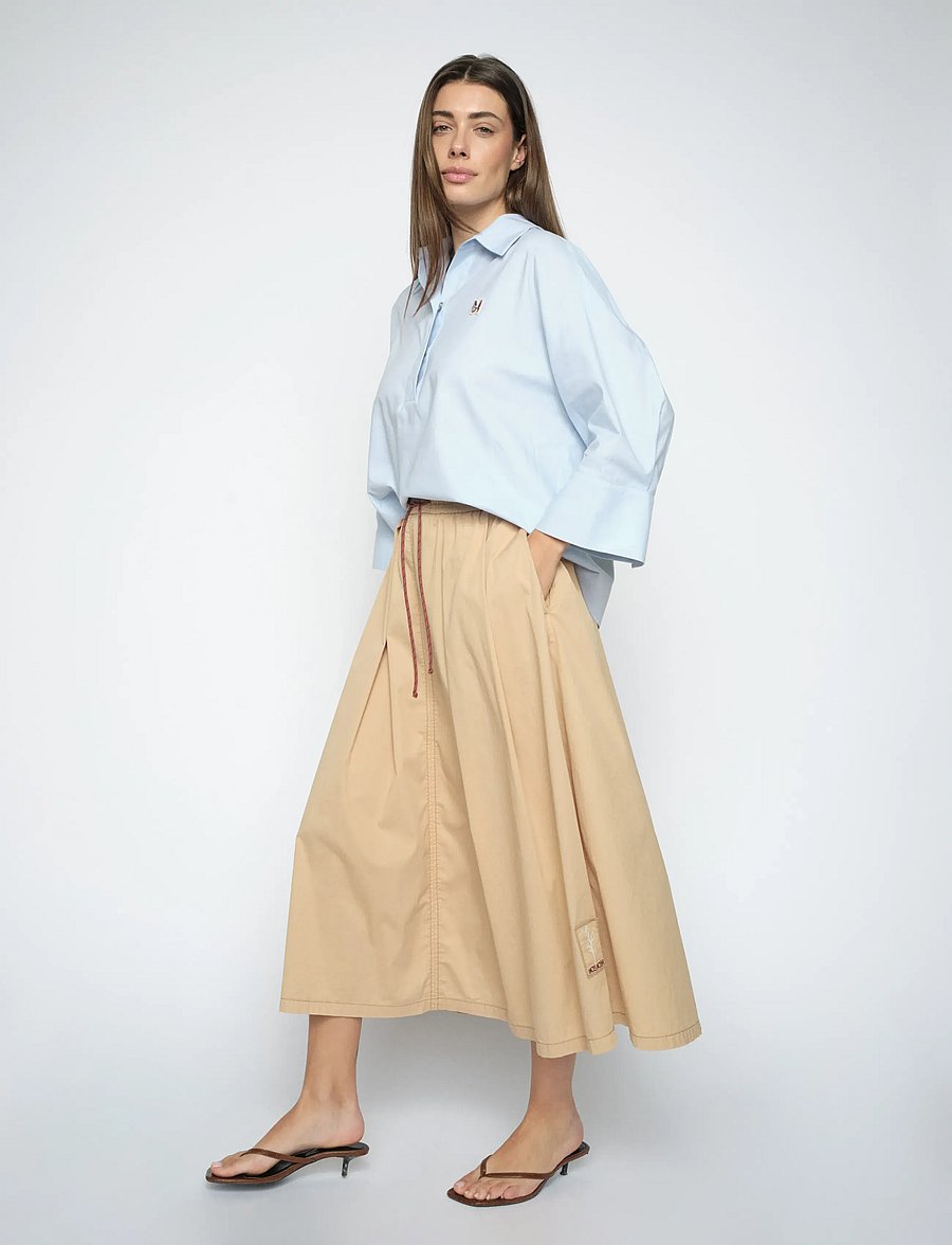 MOS MOSH - MMAdine Tivo Skirt - maxi skirts - sesame - 3